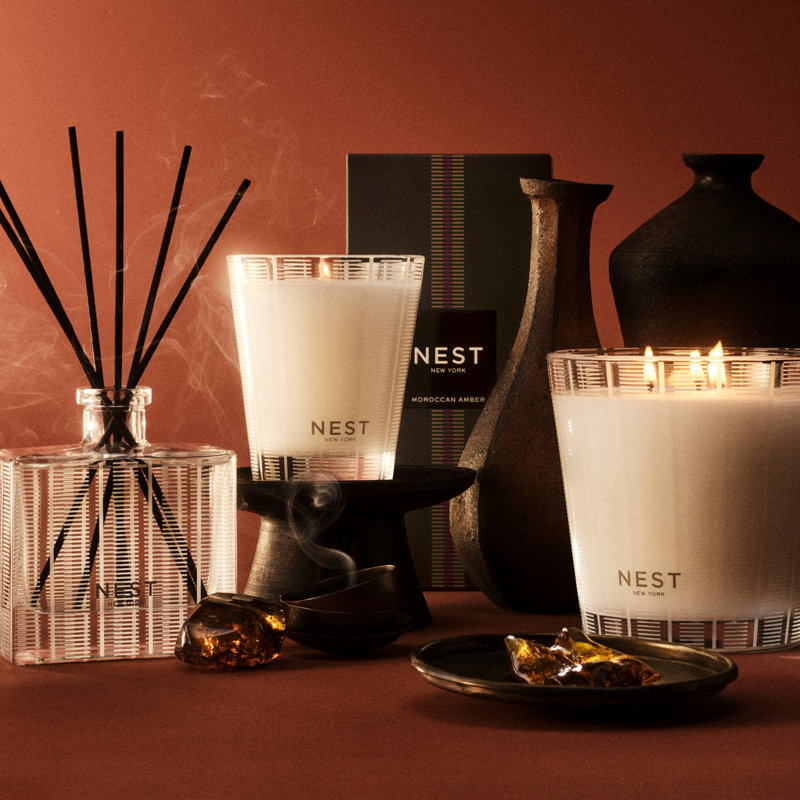 Moroccan Amber 3-Wick Candle, 3-Wick