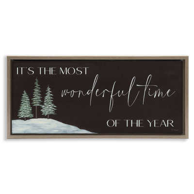 «Most Wonderful Time Holiday»