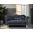 Modla  Velvet Fabric Loveseat-348376841