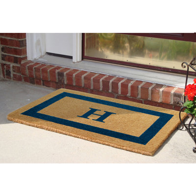Robuste 36 po x 22 po tapis de porte extérieur antidérapant
