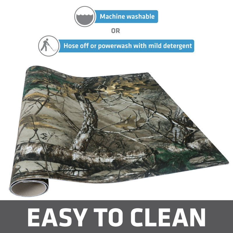 Realtree Camouflage Waterproof Dog Crate Mat Liner, 27" x 42"