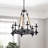 Lustree 6 lumières façon bougie/classique Eastcotts