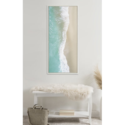 «Ocean Beach Fantasy» par The Creative Bunch Studio, reproduction d'art sur toile encadrée