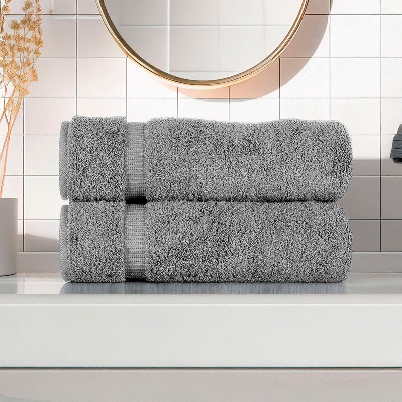 Serviette à main turque de luxe Hamptons, 100% coton turc, serviettes à séchage rapide, très absorbantes et ultra douces pour la maison et le spa