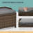 Jeriann Aluminum Outdoor Bench-2083885705