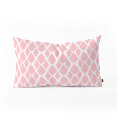 Coussin lombaire ikat blushed
