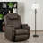 Faux Leather Heated Massage Chair-475315688