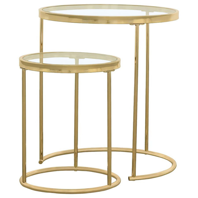 Ensemble de 2 tables gigognes Maylin