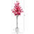 72'' Faux Bougainvillea Tree in Planter