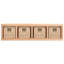 Anneruth Solid Wood Bracket Shelf