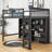 Ilyass Loft Bed with Shelves by Harriet Bee-2018886243-2018886245
