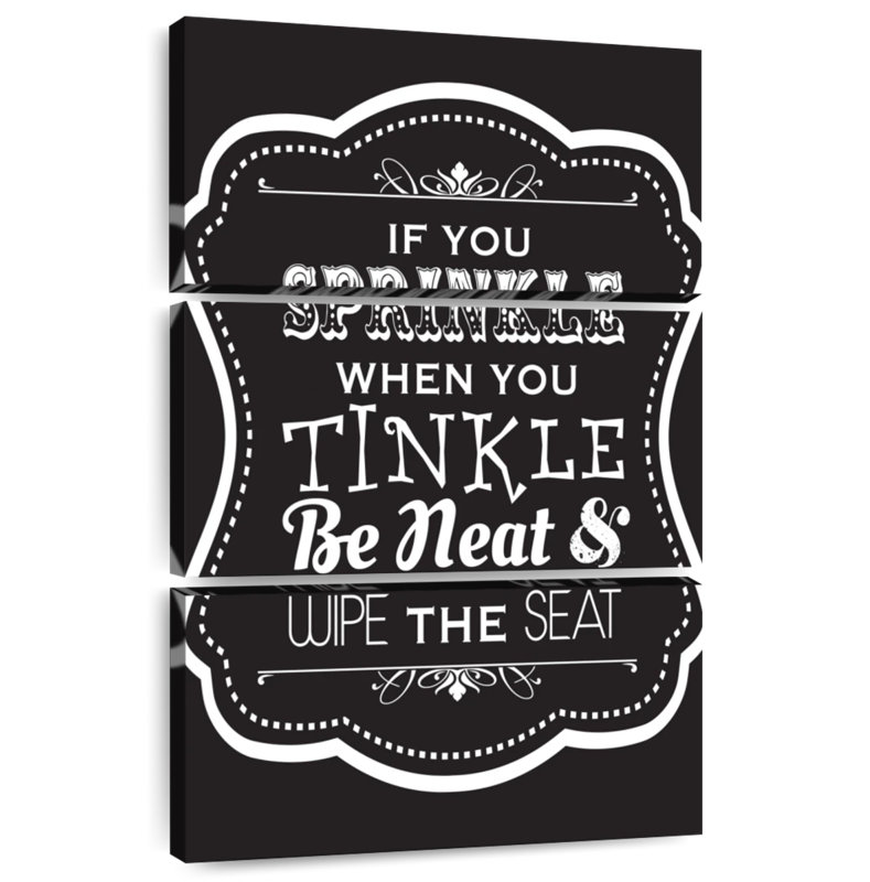 Tergel Sprinkle Tinkle, 74" H x 48" W