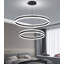 2-ring Modern Led Chandelier Gold-130133998