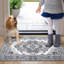 Tapis gris lavable à la machine Groner-110880438