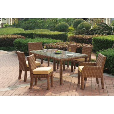Ensemble repas 7 pièces avec coussin Java