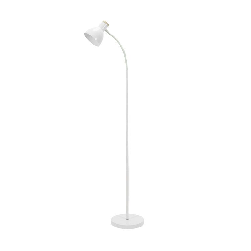 Rokeisha 130cm Traditional Floor Lamp, White