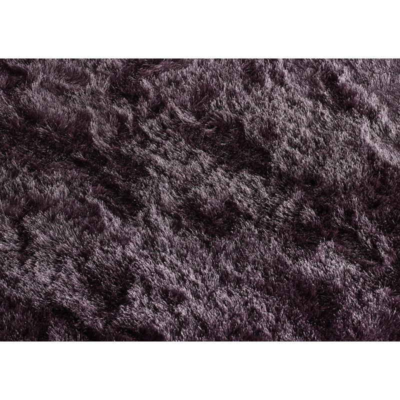 Aniko Solid Colour Shag Area Rug, Rectangle 160 x 230cm