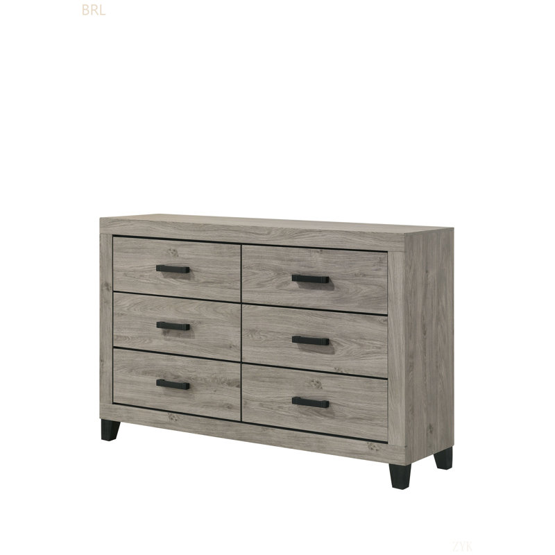 Mari Light Gray Finish Dresser