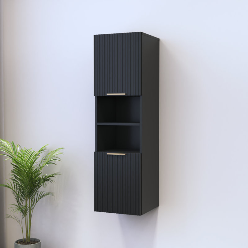 Bibliothèque noire Madera 13,6 "05, Noir