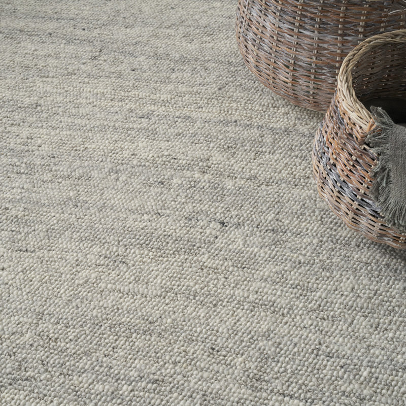 Nourison Alanna Farmhouse Indoor Rug, Silver, Rectangle 7'9'' x 9'7''