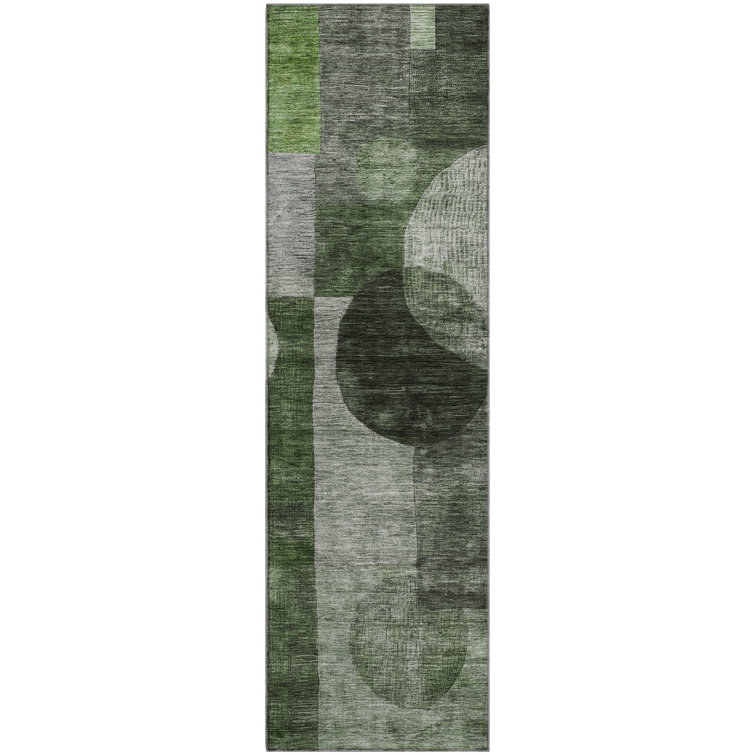 Premium Machine Washable Konopka AMF1114 Geometric Rug