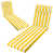 Bright Yellow White Striped is out of stock
