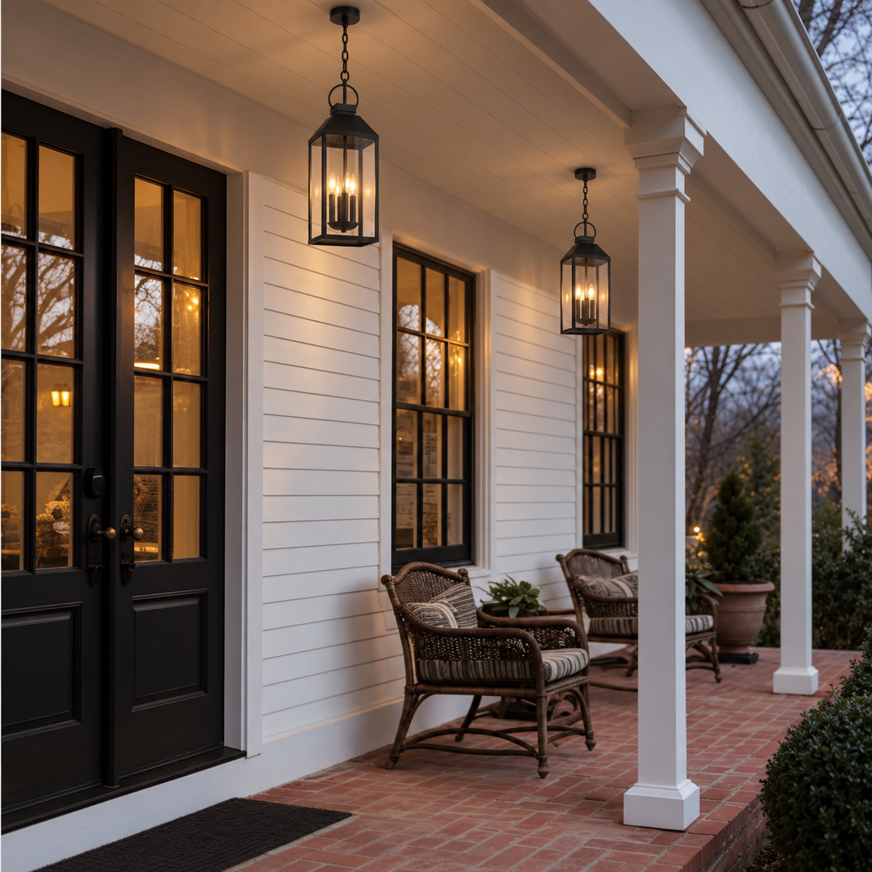 Outdoor Lighting, Black