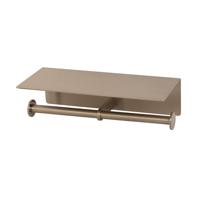 Ronda Toilet Paper, Brushed Nickel