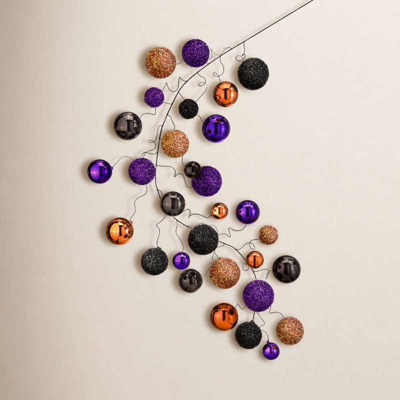 48" Shatterproof Plastic Halloween Garland