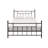 Aracieo Metal Slat Headboard Design Bed-813284380-814945726