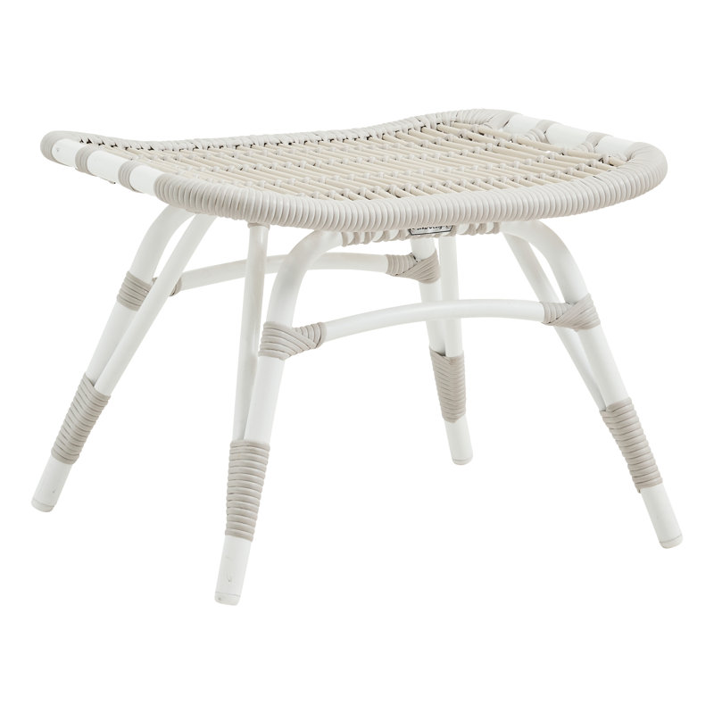 Monet Originals Outdoor Ottoman, Dove White
