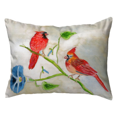 Outdoor Reversible Throw Pillow