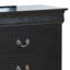 Commode noire Elegant Traditional-1765761878