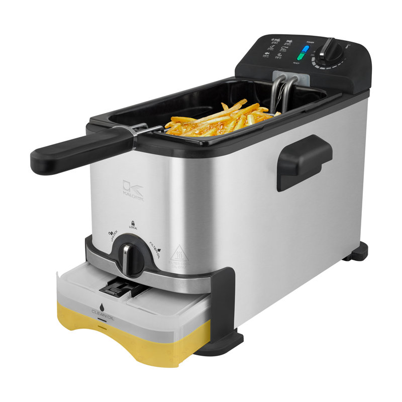 Kalorik 3 Liter Deep Fryer with Timer