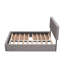 Lit plateforme tapissier avec tiroirs et lit gigogne-752401238
