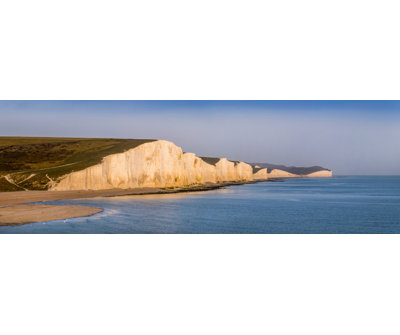 " Seven Sisters Chalk Cliffs In The English Channel " by Charles Bowman
