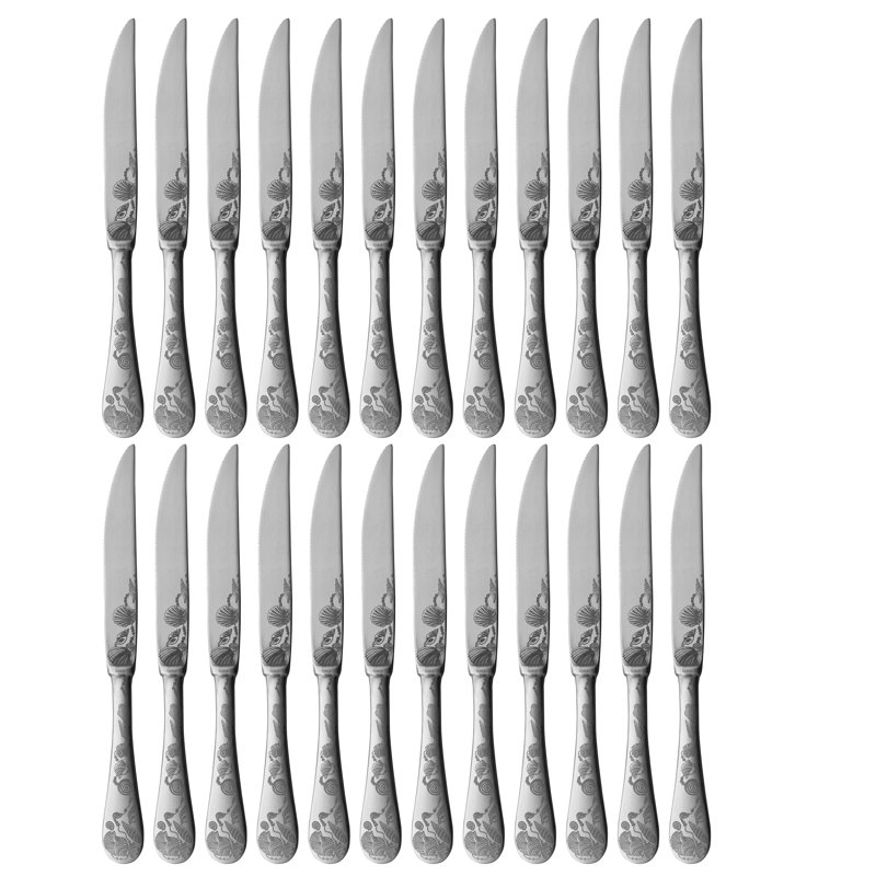 Venere Stainless Steel Steak Knife, Silver