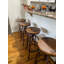Ensembles de table et de tabourets à hauteur de bar 3 pièces pour cocktail bistro à domicile, (1 table de 38,6 po à 48,4 po, tabouret de 2 po de 26 po à 32 po) 4BD7F2EEDD6B4F08A8366F720E0F181E