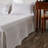 French Linen Bed Skirt Split Corner with Button Drop-135108449-135108450-135108452