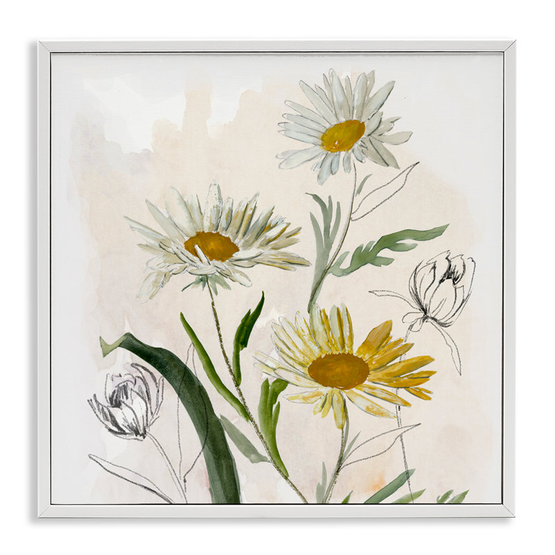 «Pure Simplicity Daisies», estampe numérique, conception de Jacob Q, H 24 po x l 24 po