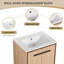 Meuble-lavabo simple 24,05 avec comptoir