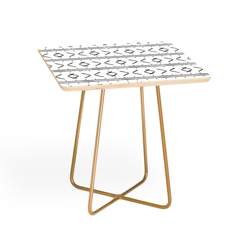 Table de bout à pieds croisés