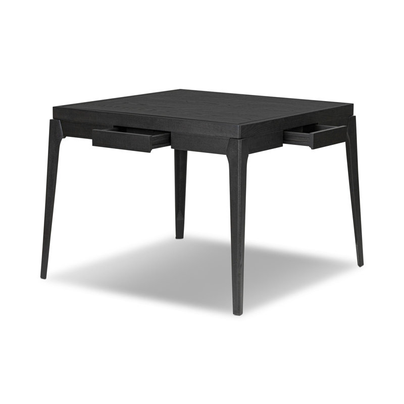 Mahjong Table-Ebonized Oak, Ebonized Oak