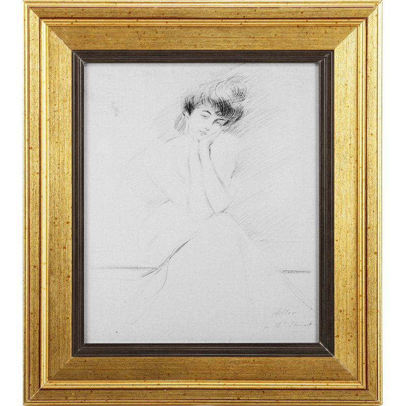 Impression de cadre photo «Femme»