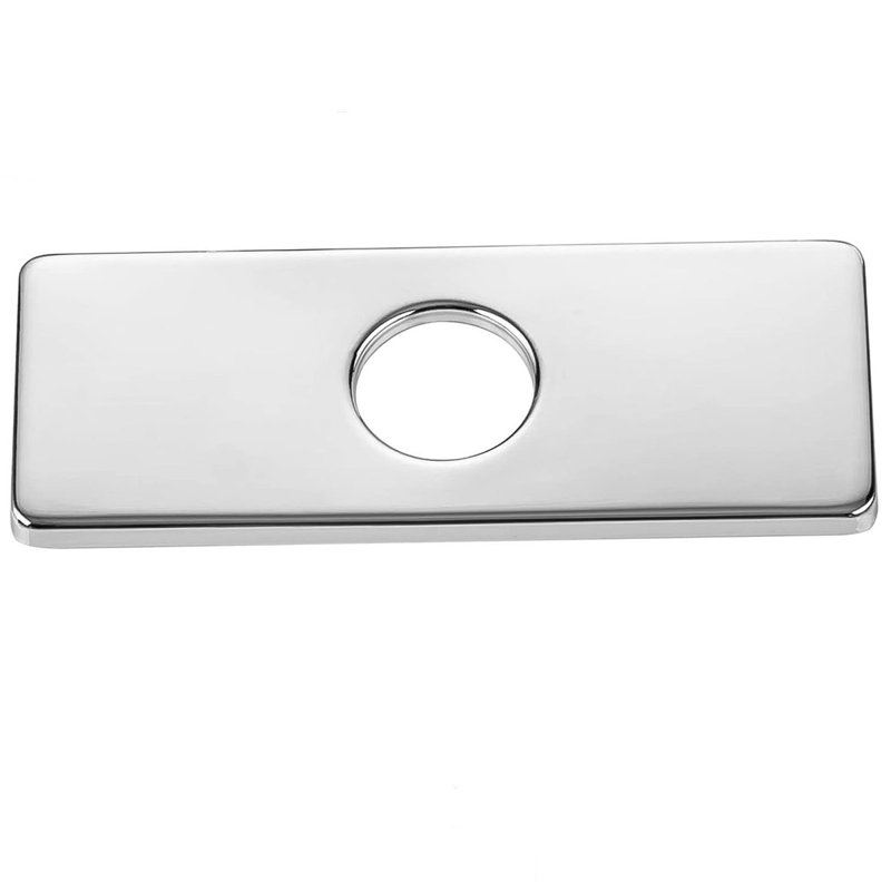 Plaque de salle de bain, Chrome