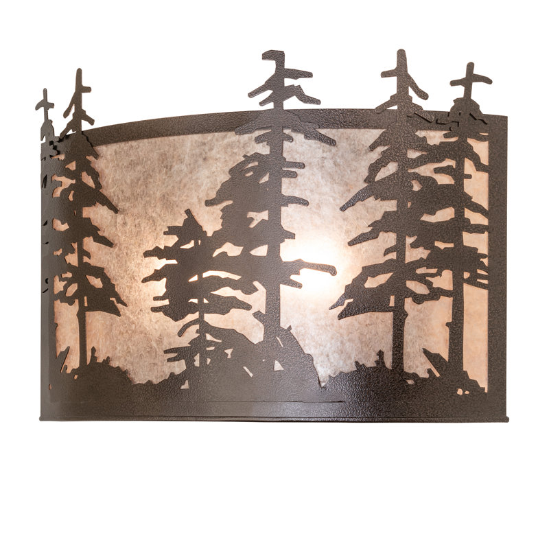 2 - Light Flush Mounted Sconce
