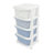 4 Drawer Storage Drawer with Wheels-5248883