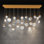Quest 23 Light Crystal LED Multi-Light Pendant