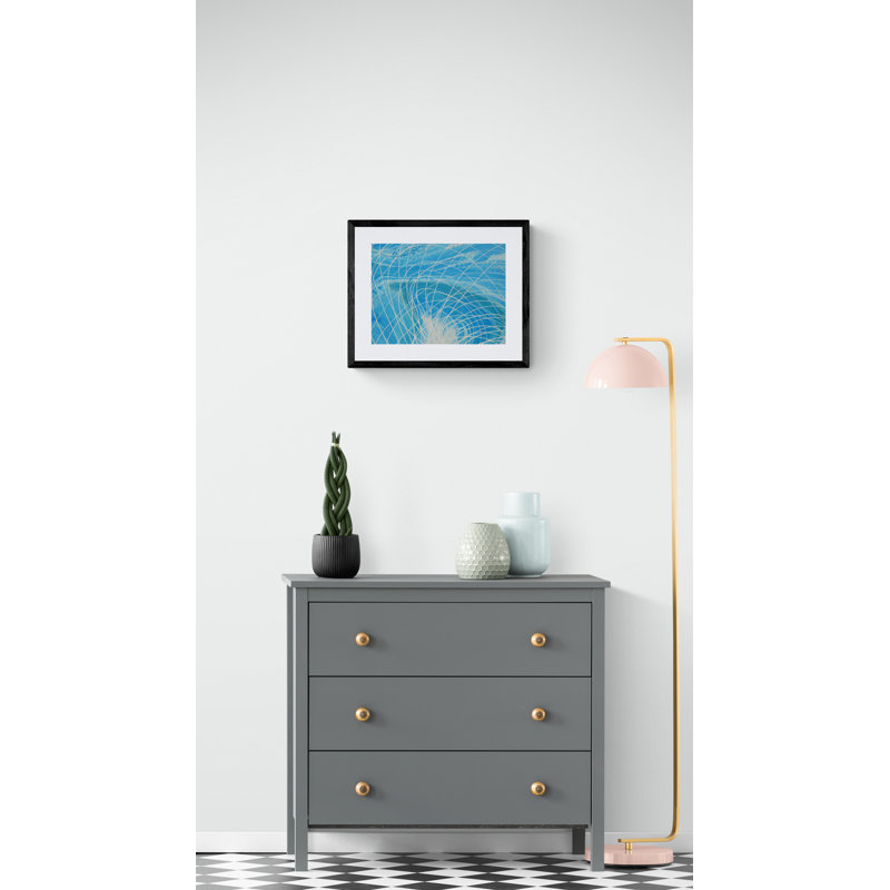 NEUTRON Print by Will Birdwell, Black Framed Paper, 17.25" H x 21.25" W