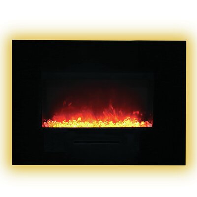 Wall Mounted Electric Fireplace -  Amantii, WM-FM-26-3623-BG-EMBER